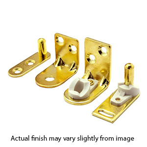 CD1042 - Cafe Door Pivot Hinge - Satin Brass