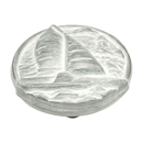 Belwith Keeler - 1.5" Sailboat Cabinet Knob - Whitewash