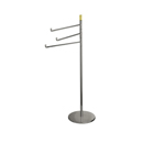 Italbrass - 3-Arm Stand Towel Holder