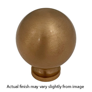 IVES 1.25" Round Cabinet Knob - Brushed Bronze