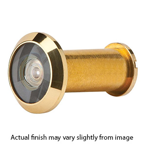 IVES Wide Angle Viewer - Bright Brass