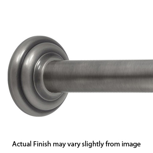 72" Shower Rod - Classic High Quality - Pewter