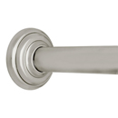 36" Shower Rod - Classic High Quality - Polished Nickel