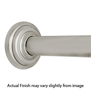 48" Shower Rod - Classic High Quality - Polished Nickel