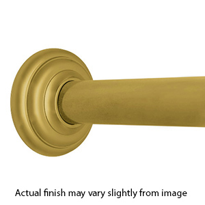 72" Shower Rod - Classic High Quality - Satin Brass