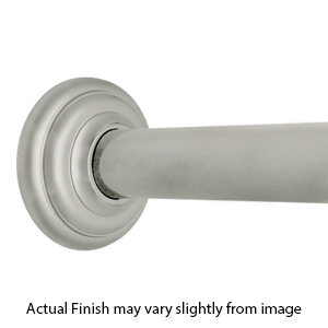 36" Shower Rod - Classic High Quality - Satin Nickel