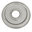 Jado Classic Diverter Valve Trim Plate - Platinum Nickel