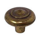 Cabinet Knob - Antique Brass