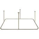 36" x XX" - Ceiling Mount - Rectangular Shower Rod