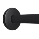 Contemporary - Shower Rod - Flat Black