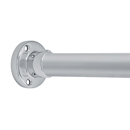 Heavy Duty Round - Shower Rod - Polished Chrome