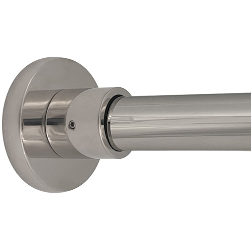 Deluxe Contemporary - Shower Rod - Polished Nickel