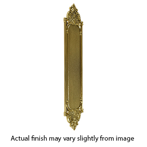 7490-03 - Period Brass Richelieu - Push Plate - Polished Brass