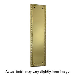 RK - PP1811 - Push Plate - Polished Brass