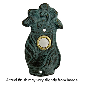 Golf Bag Doorbell - Verdigris