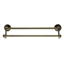 ED7-A - Beaded - 18" Double Towel Bar