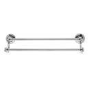 ED11-A - Beaded - 30" Double Towel Bar