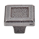 Britannia - 1 5/16" Square Inset Knob - Cast Iron