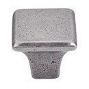 Britannia - 1 3/16" Square Knob - Cast Iron