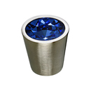 TK129 - Center Colored Crystal Cabinet Knob