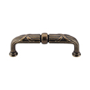 M936 GBZ - Edwardian Ribbon & Reed - 3.75" D-Pull - German Bronze