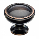 M1670 TB - Edwardian Classic - 1.25" Emboss Knob - Tuscan Bronze