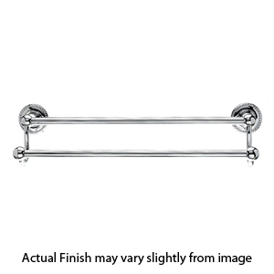 ED9-F - Rope (Edwardian) - 24" Double Towel Bar