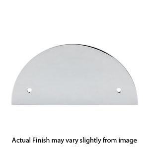 TK54 - Rail - 3.5" Half Circle Pull Backplate