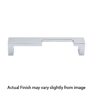 TK259 - Modern Metro Notch - 5" Left Cabinet Pull