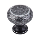 M273 BI - Somerset - 1.25" Flat Faced Knob - Black Iron