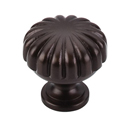 M756 ORB - Somerset - 1.25" Melon Knob - Oil Rubbed Bronze