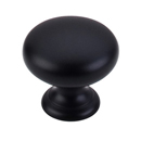 M285 BLK - Somerset - 1.25" Mushroom Knob - Flat Black