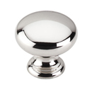 M1312 PN - Somerset - 1.25" Mushroom Knob - Polished Nickel