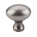 M202 PTA - Somerset - 1.25" Oval Knob - Pewter Antique