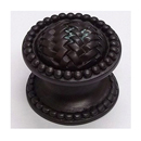 K1042-OB - Vicenza - Cestino Weaved Cabinet Knob - Bronze